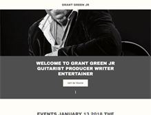 Tablet Screenshot of grantgreenjr.com